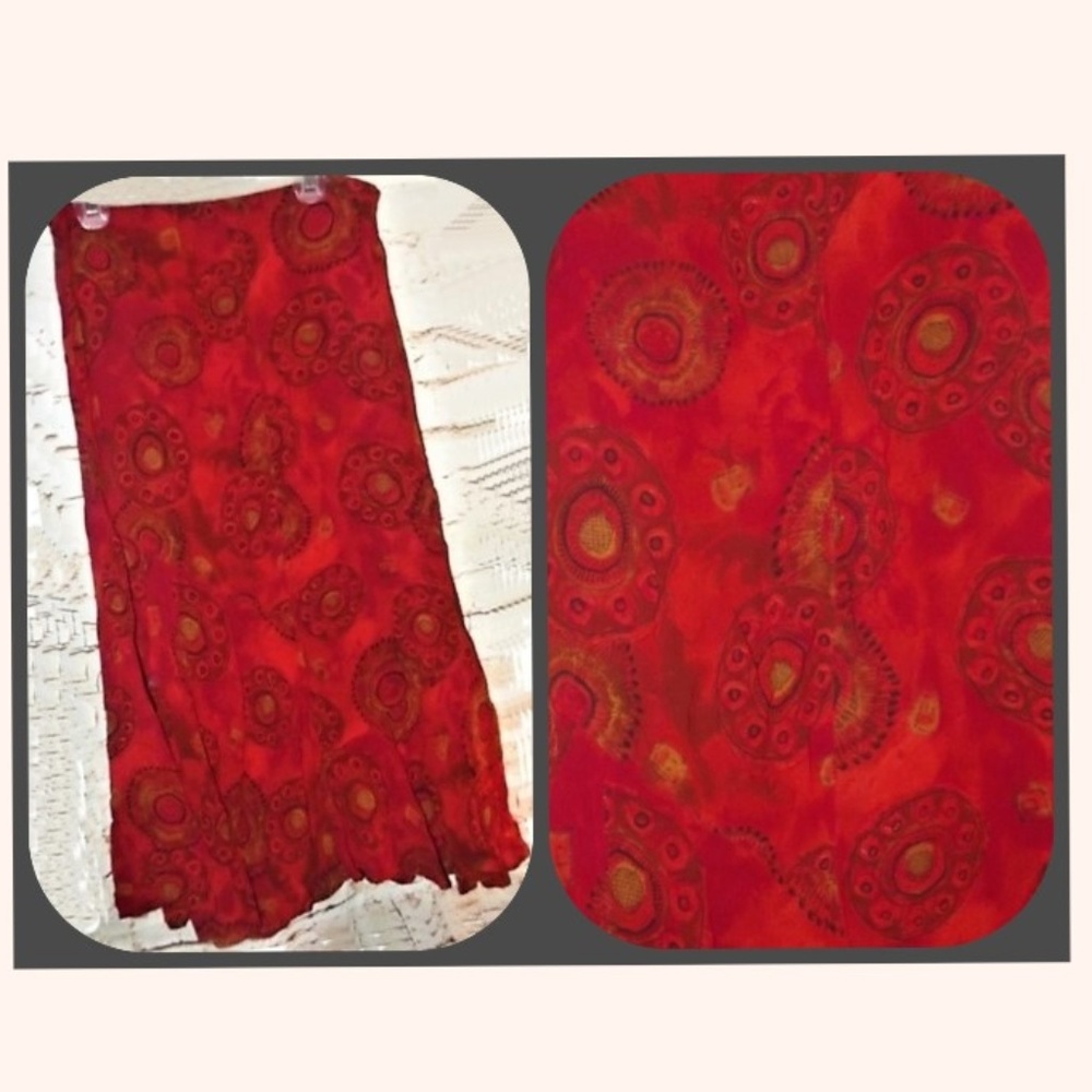 Long Colorful Skirt by Chico's